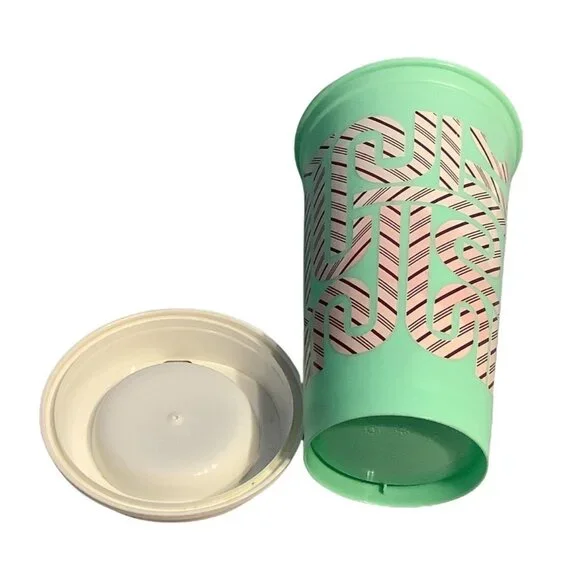 Starbucks Cup Mint Green 2013 Travel Tumbler With Lid 16oz Reusable Plastic - Picture 6 of 6